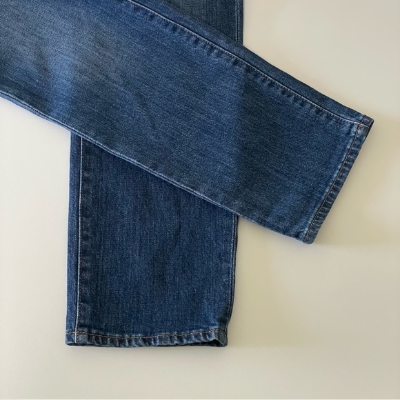 Madewell The Perfect Vintage Crop Button Front High Rise Jean Barnsdale Wash 26 - Picture 13 of 16